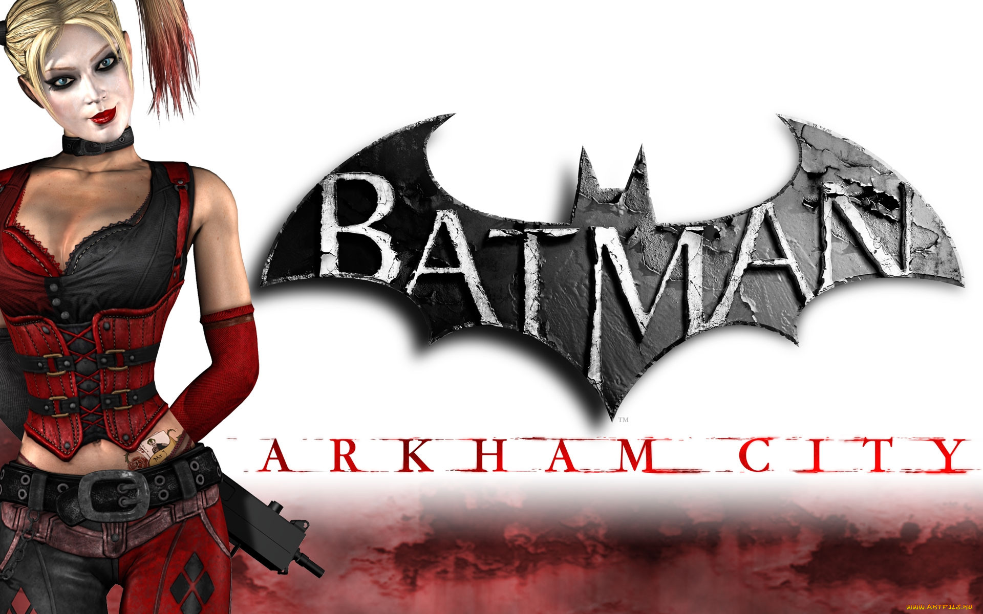 batman, arkham, city, , 